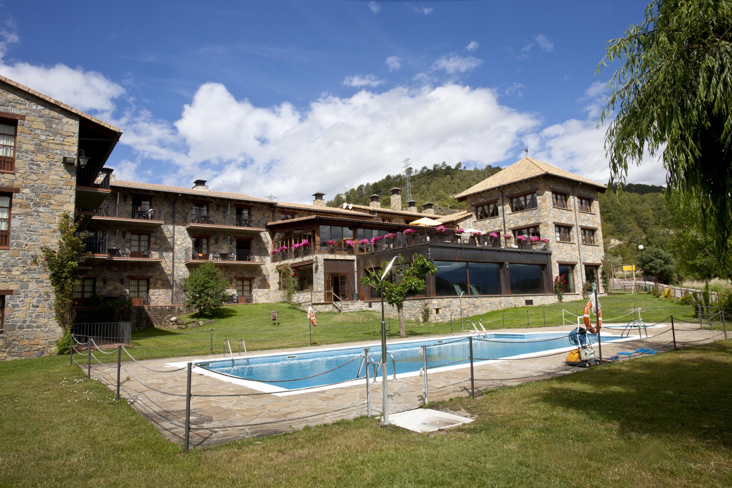 Hotel & Spa Pena Montanesa Aínsa Exteriör bild